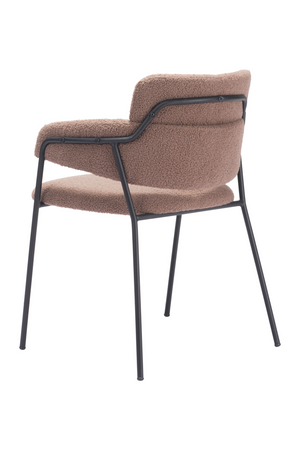 Shearling Style Dining Chairs (2) | OROA Modern Marcel | Oroa.com