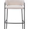 Shearling Style Bar Stools (2) | OROA Modern Marcel | Oroa.com