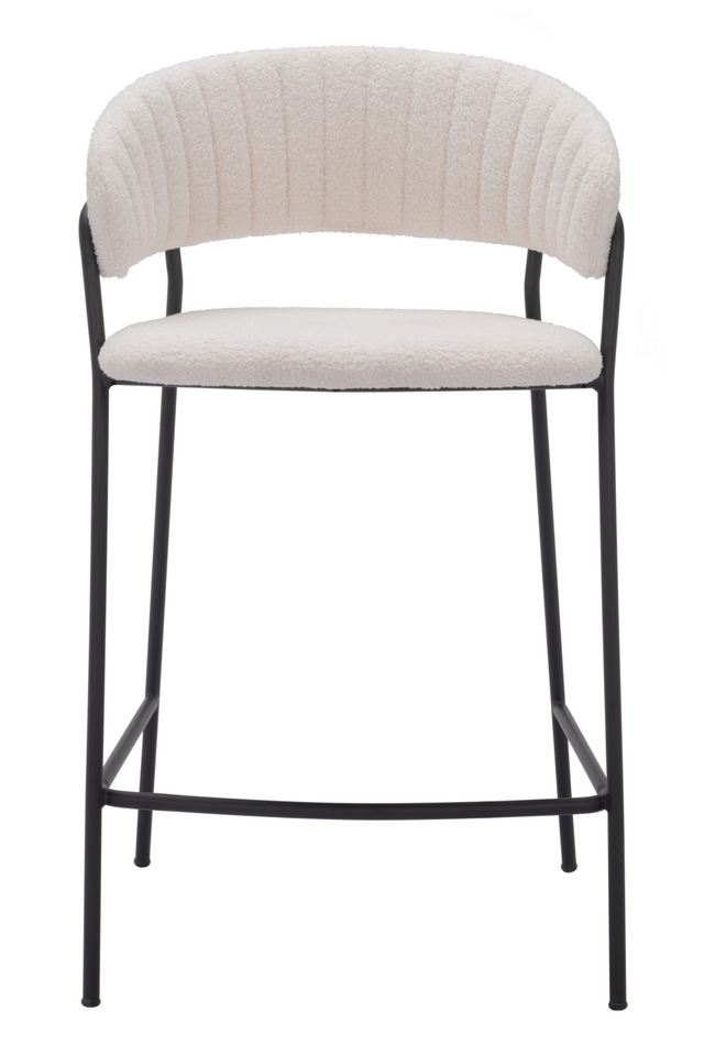 Curved-Back Counter Stools (2) | OROA Modern Josephine | Oroa.com