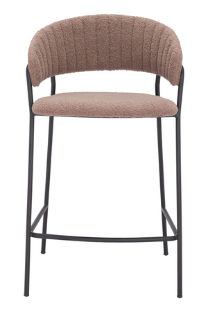 Curved-Back Counter Stools (2) | OROA Modern Josephine | Oroa.com