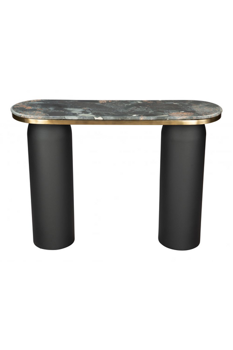 Black Marble Console Table | OROA Modern Luxor | Oroa.com