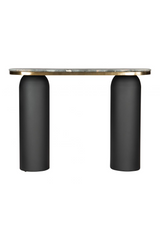 Black Marble Console Table | OROA Modern Luxor | Oroa.com