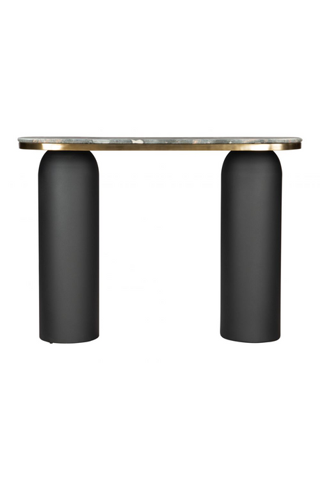 Black Marble Console Table | OROA Modern Luxor | Oroa.com