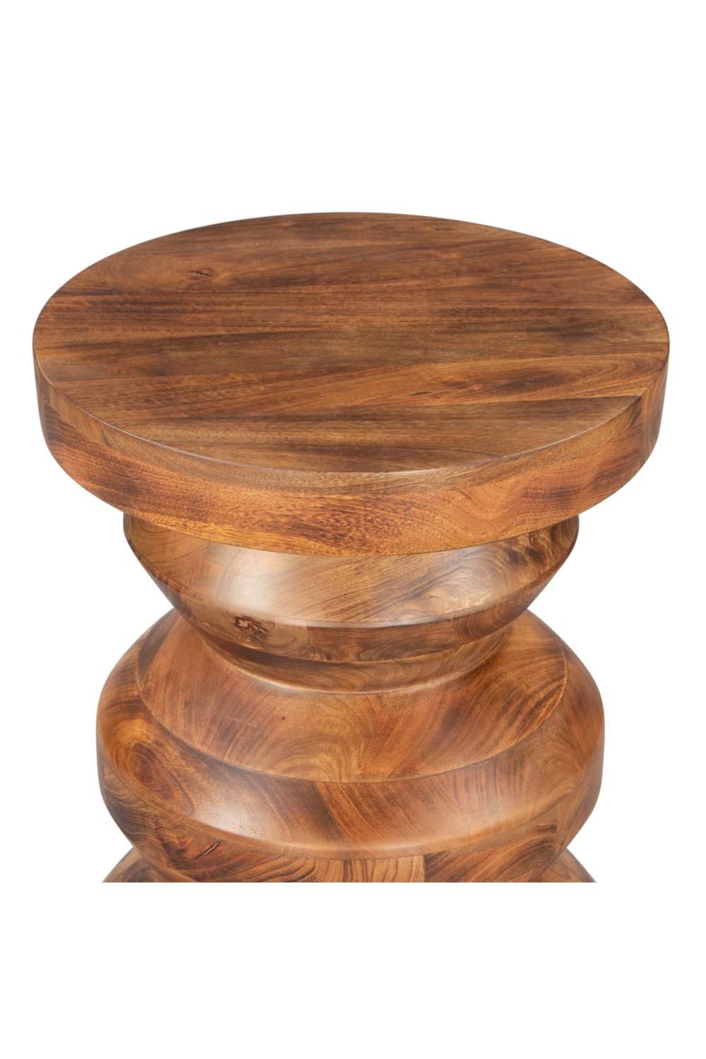 Lacquered Acacia Side Table | OROA Modern Kerala | Oroa.com