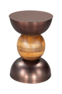 Stacked Bronze Side Table | OROA Modern Tripoli | Oroa.com