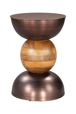 Stacked Bronze Side Table | OROA Modern Tripoli | Oroa.com