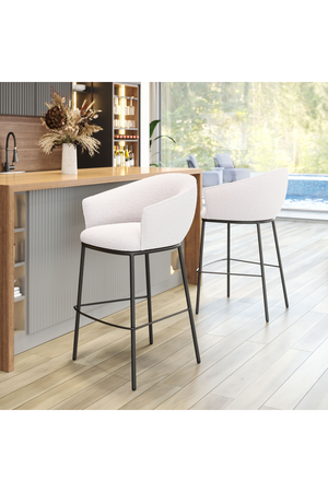 Teddy Fabric Bar Stool | OROA Modern Essen | Oroa.com