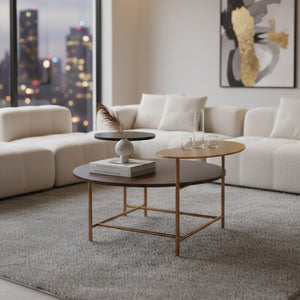   Multicolored Wooden Coffee Table | Oroa.com