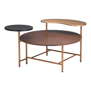   Multicolored Wooden Coffee Table | Oroa.com
