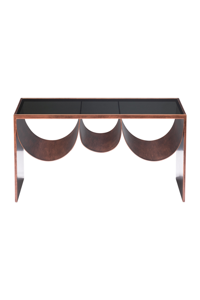 Rectangular Black Glass Coffee Table | OROA Modern Aveiro | Oroa.com