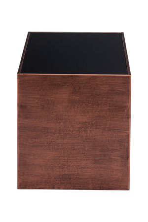 Rectangular Black Glass Coffee Table | OROA Modern Aveiro | Oroa.com