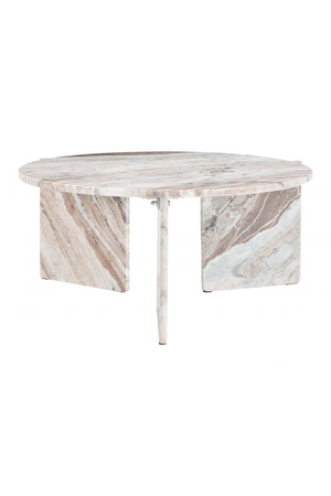 Round Marble Coffee Table | OROA Modern Lancaster | Oroa.com
