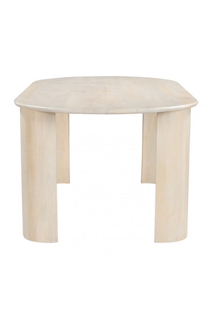White-washed Acacia Dining Table | OROA Modern Risan | Oroa.com