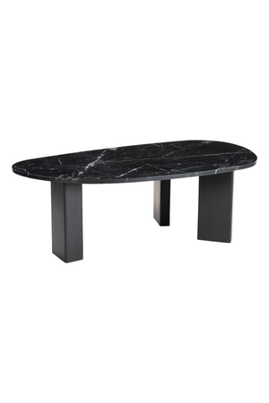 Organic-Shaped Marble Coffee Table | OROA Modern Aberdeen | Oroa.com
