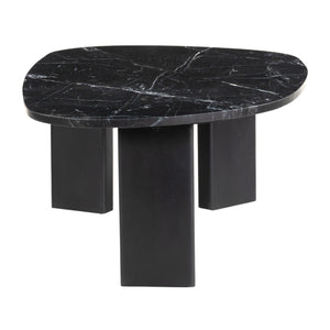 Organic-Shaped Marble Coffee Table | OROA Modern Aberdeen
