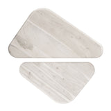 Whitewashed Acacia Coffee Table Set | OROA Modern Navidic