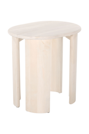 Bleached Mango Wood Side Table | OROA Modern Risan | Oroatrade.com