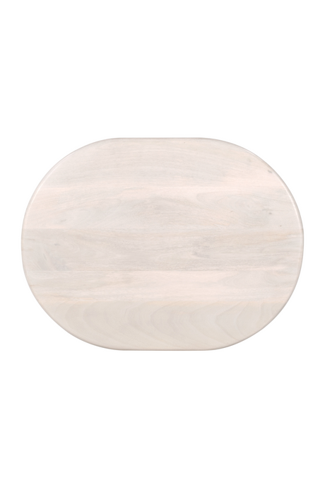 Bleached Mango Wood Side Table | OROA Modern Risan | Oroatrade.com