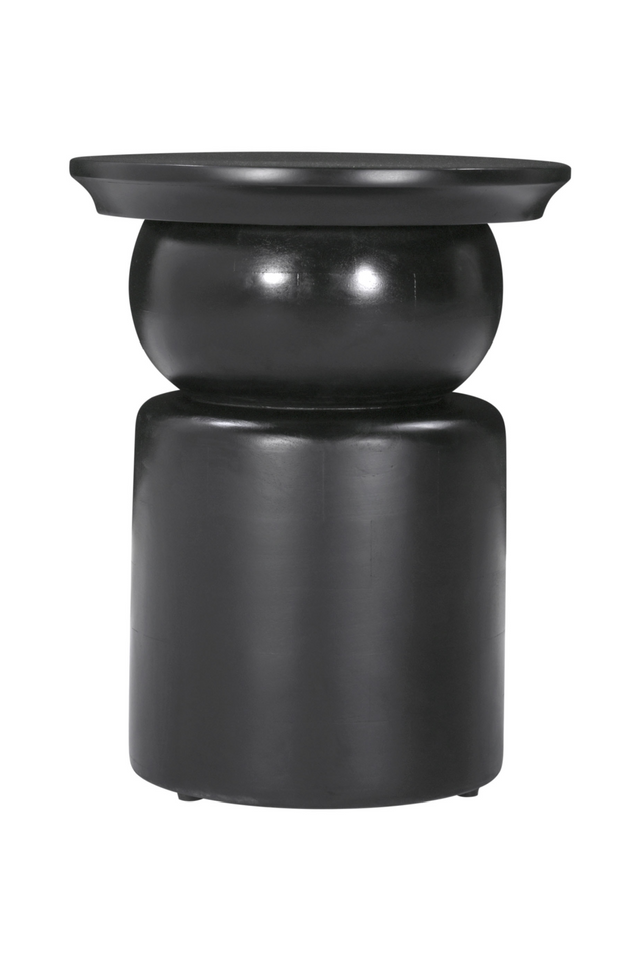 Black Wooden Modern Side Table | OROA Modern Colombo | Oroa.com