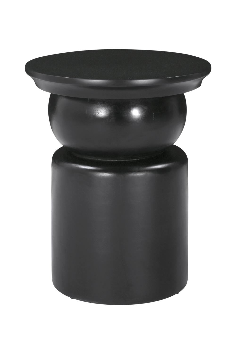 Black Wooden Modern Side Table | OROA Modern Colombo | Oroa.com