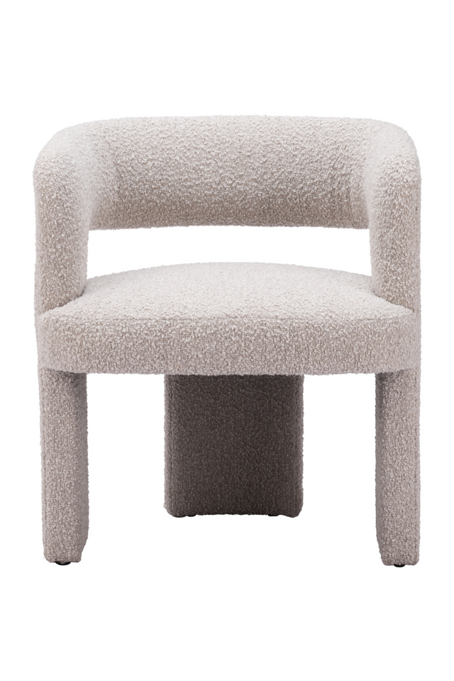 Beige Shearling Accent Chair | OROA Modern Java | Oroa.com