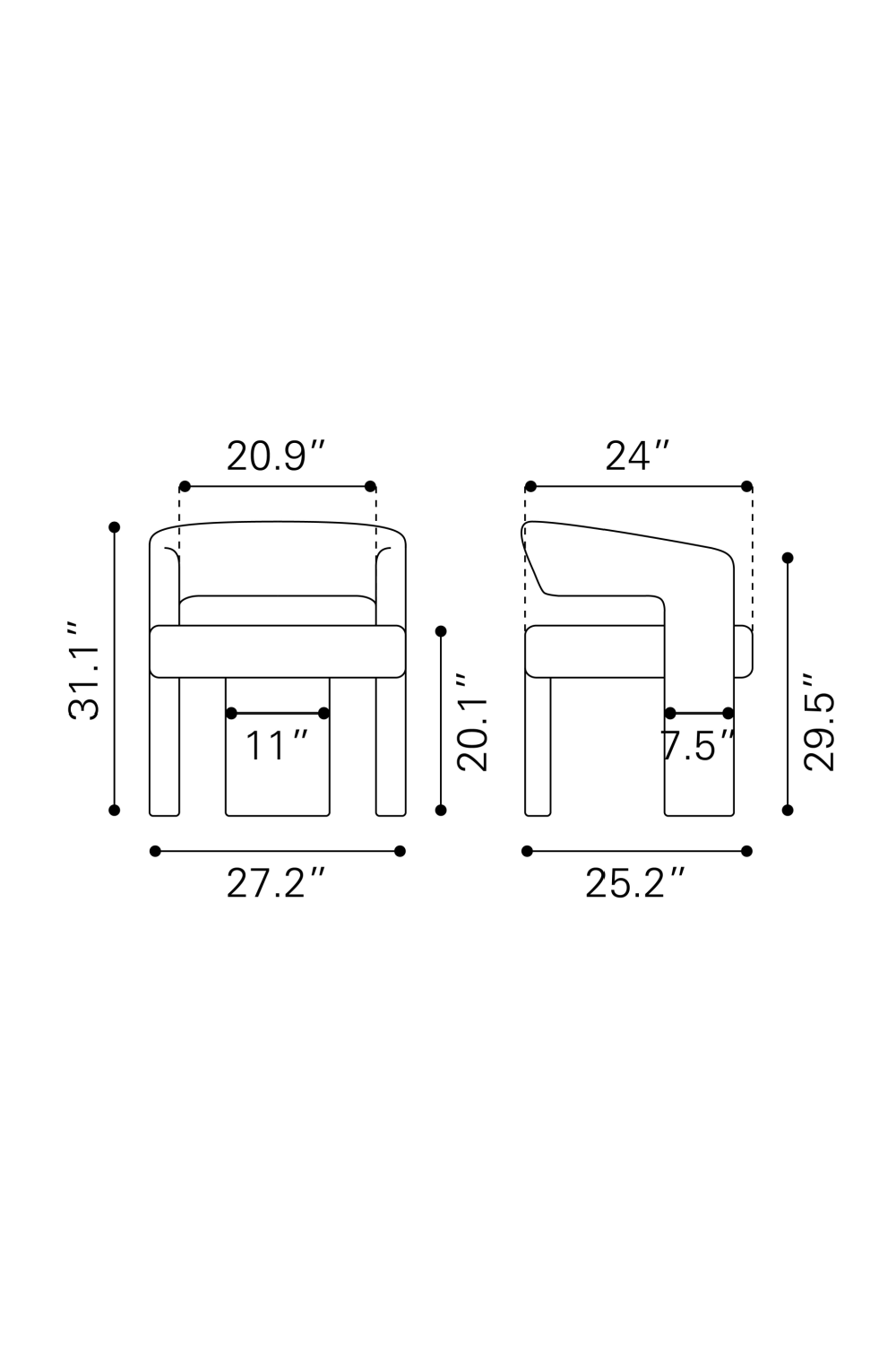 Beige Shearling Accent Chair | OROA Modern Java | Oroa.com