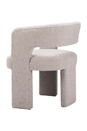 Beige Shearling Accent Chair | OROA Modern Java | Oroa.com