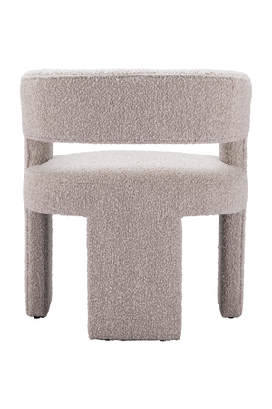 Beige Shearling Accent Chair | OROA Modern Java | Oroa.com