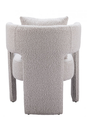 Gray Curved Dining Chair | OROA Modern Melilla | Oroa.com