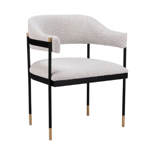 Textured Light Gray Dining Chair | OROA Modern Zadar | Oroa.com