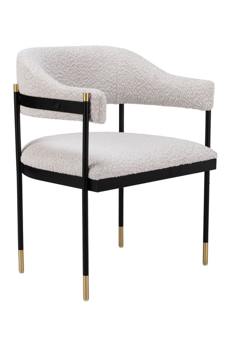 Textured Light Gray Dining Chair | OROA Modern Zadar | Oroa.com