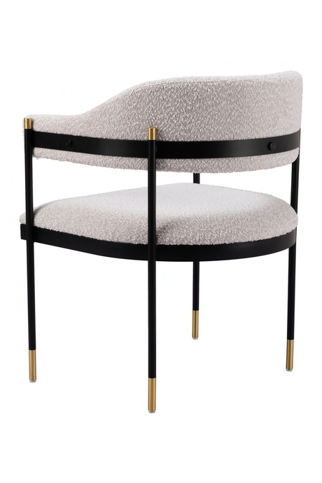 Textured Light Gray Dining Chair | OROA Modern Zadar | Oroa.com