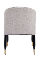 Light Gray Curved Dining Chair | OROA Modern Pula | Oroa.com