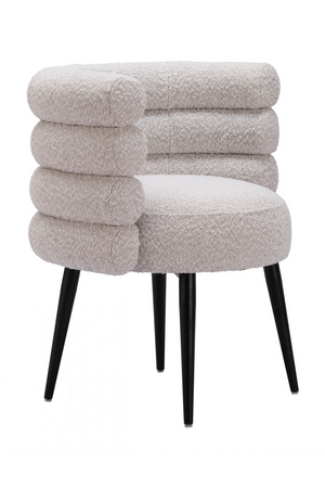 Light Gray Layered Dining Chair | OROA Modern Grena | Oroa.com