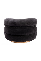 Black Velvet Accent Chair | OROA Modern Havn | Oroa.com