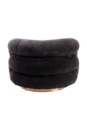 Black Velvet Accent Chair | OROA Modern Havn | Oroa.com