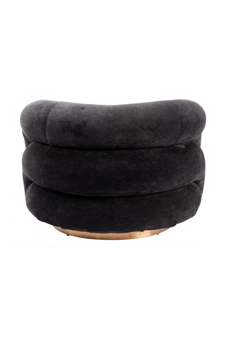 Black Velvet Accent Chair | OROA Modern Havn | Oroa.com