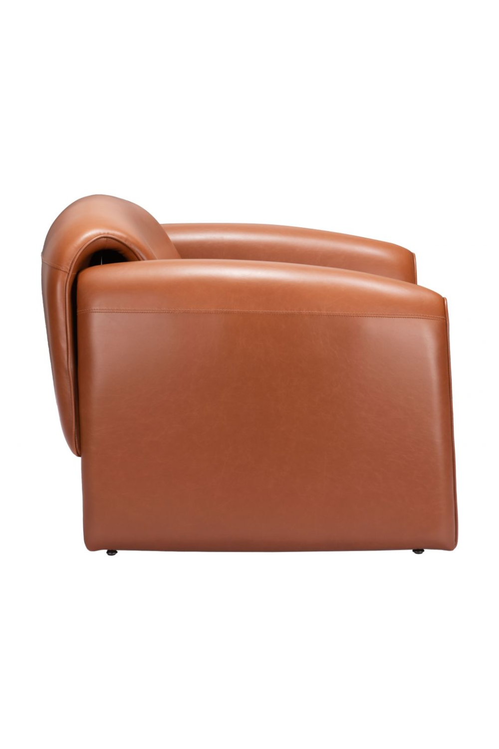 Leather Contemporary Accent Chair | OROA Modern Horten | Oroa.com