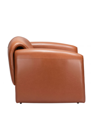 Leather Contemporary Accent Chair | OROA Modern Horten | Oroa.com