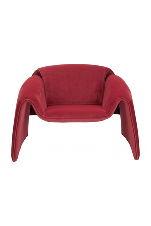 Velvet Contemporary Accent Chair | OROA Modern Horten | Oroa.com