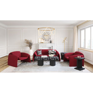   Red Velvet Sofa | Oroa.com
