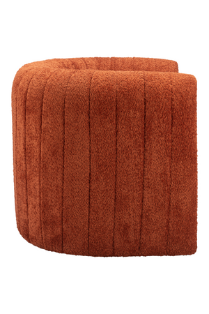 Orange Sherpa Accent Chair | OROA Modern Viana | Oroa.com