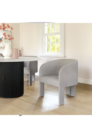 Poly Linen Accent Chair | OROA Modern Hull | Oroa.com