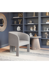 Poly Linen Accent Chair | OROA Modern Hull | Oroa.com