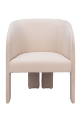 Poly Linen Accent Chair | OROA Modern Hull | Oroa.com