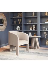 Poly Linen Accent Chair | OROA Modern Hull | Oroa.com