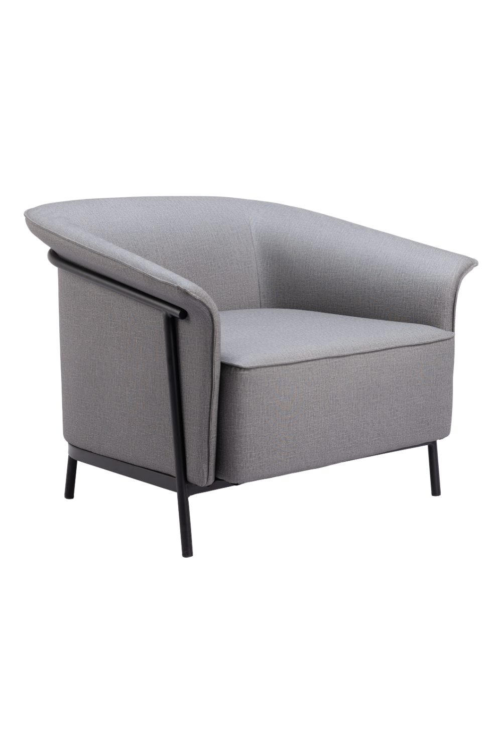 Flared-Back Lounge Chair | OROA Modern Burry | Oroa.com