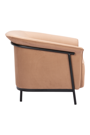 Flared-Back Lounge Chair | OROA Modern Burry | Oroa.com