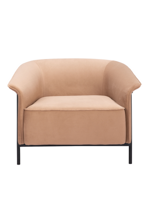 Flared-Back Lounge Chair | OROA Modern Burry | Oroa.com