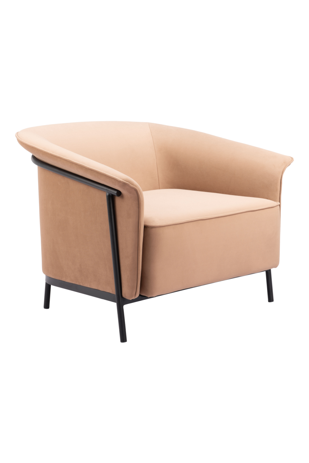 Flared-Back Lounge Chair | OROA Modern Burry | Oroa.com
